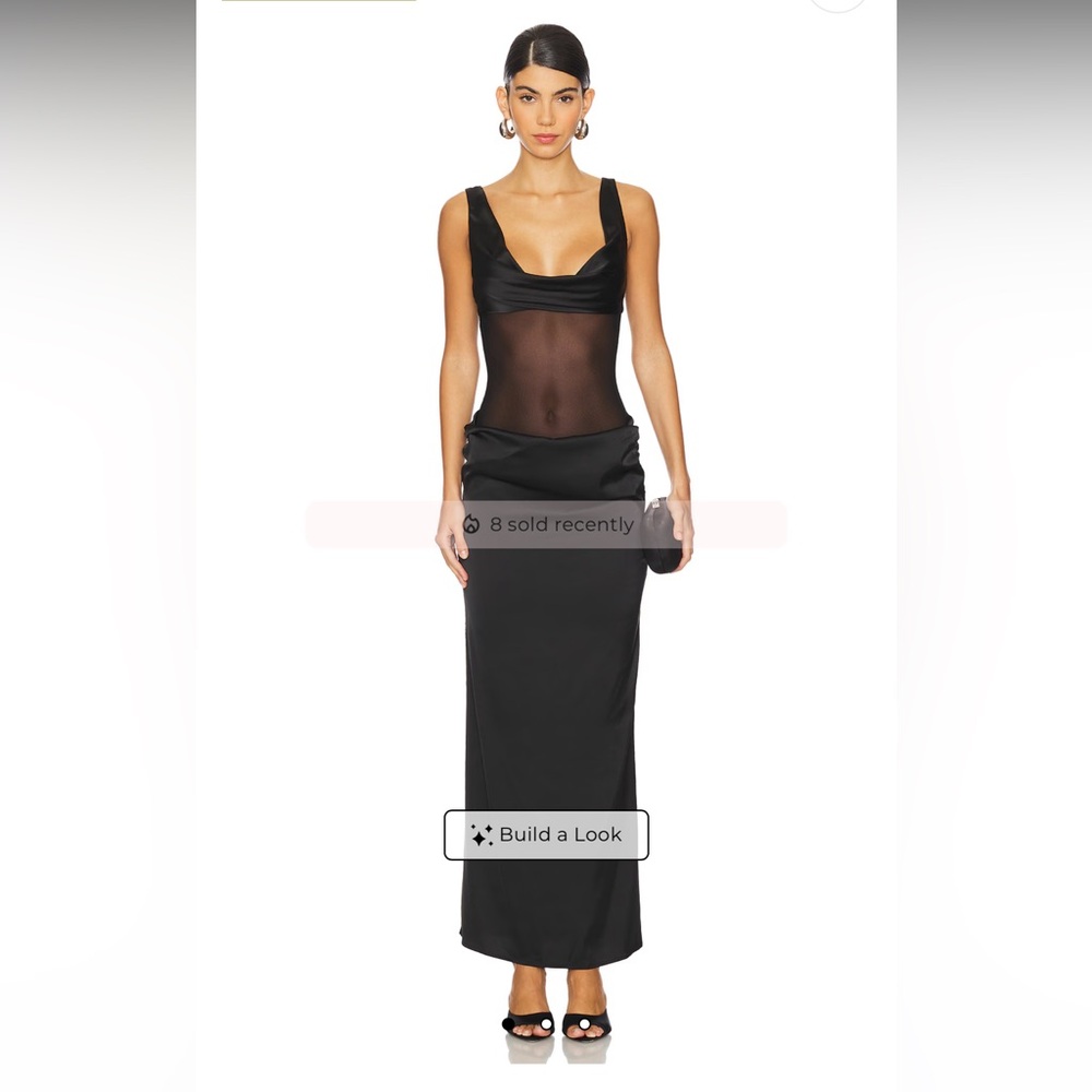 Astri Maxi Dress in Black